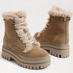 NWT Sam Edelman Kyler 2 Lace Up Cold Weather Boots Sz 7,5